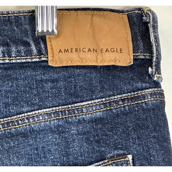 American Eagle Jeans Mens 34X30 (37x29 Actual) Blue Denim Flex Relaxed Straight - Picture 12 of 16